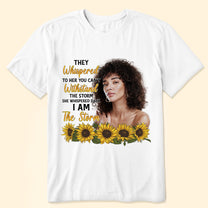  I Am The Storm - Personalized Photo Shirt