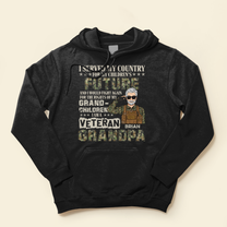 I Am Veteran Grandpa - Personalized Shirt - Father's Day, Birthday Gift For Veteran Granpa, Grandfather,Dad, Father