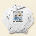 I Asked God For A Partner In Crime  - Personalized Shirt - Funny Gift For Boyfriend & Husband