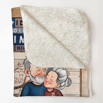 I Can't Live Without You Couples Husband And Wife - Personalized Blanket - Anniversary Gifts For Her, Wife