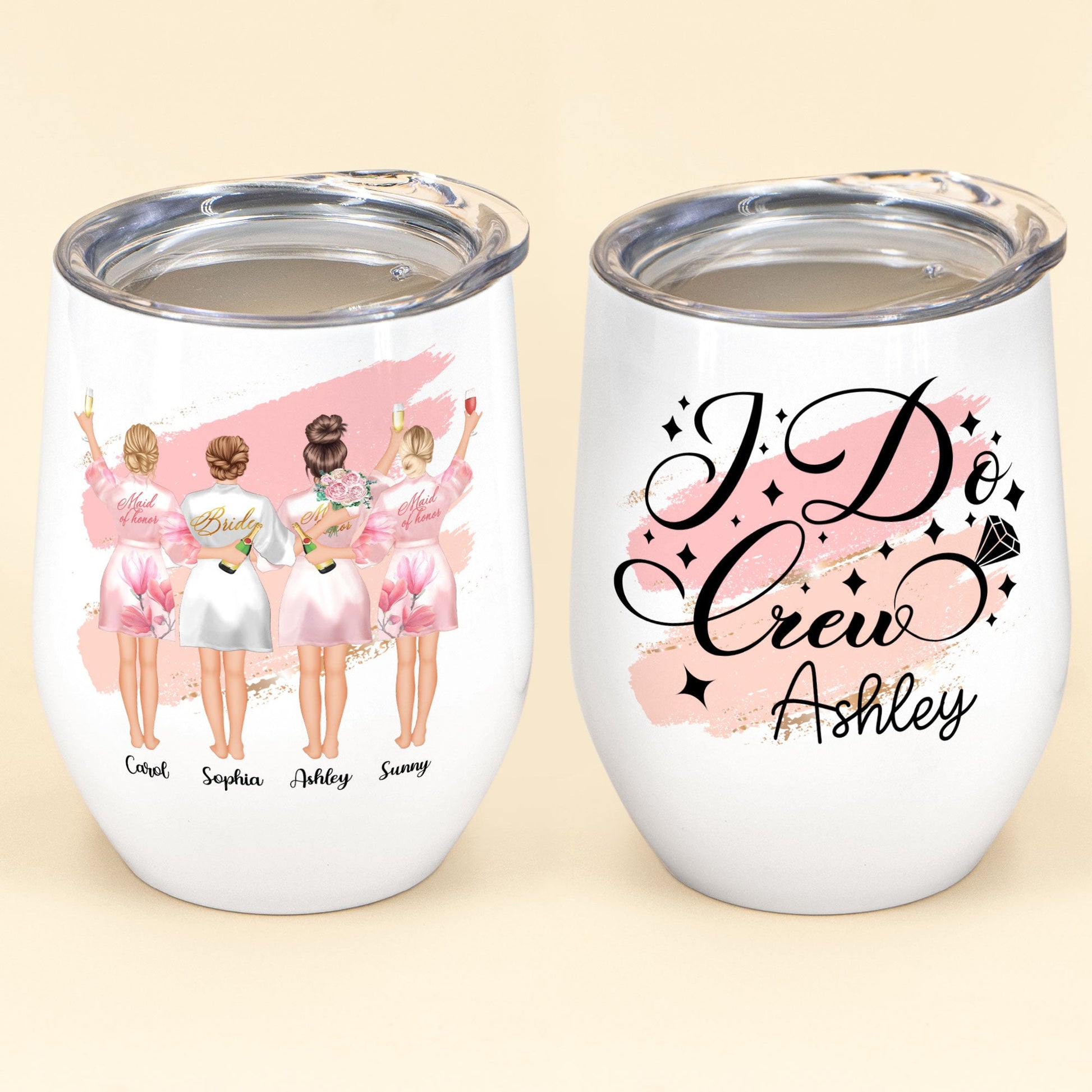 DIY Etched Mason Jar Drinking Glasses. These were made for a bachelorette  party. Many fun possibilities!