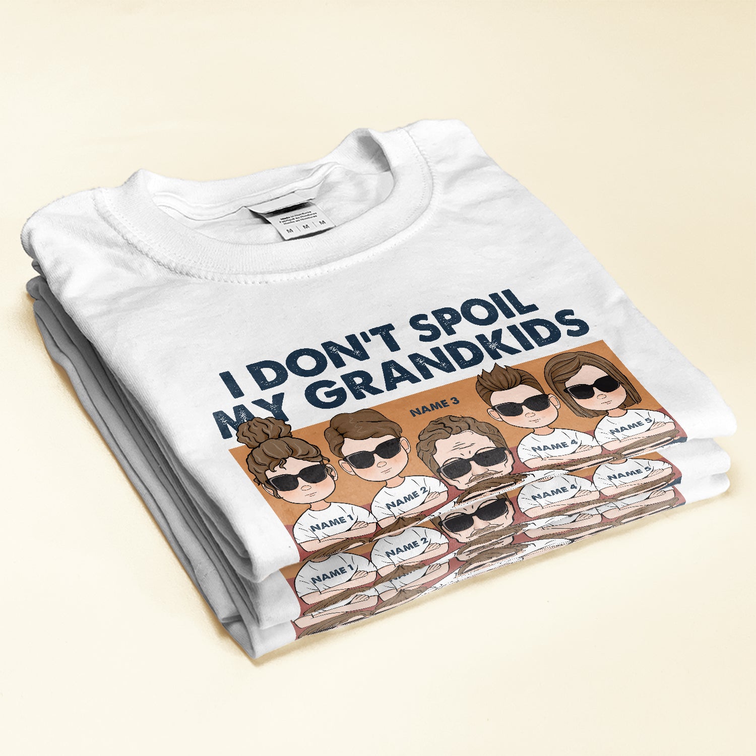 I Don't Spoil My GrandKids - Personalized Shirt -  Gift For Grandparents