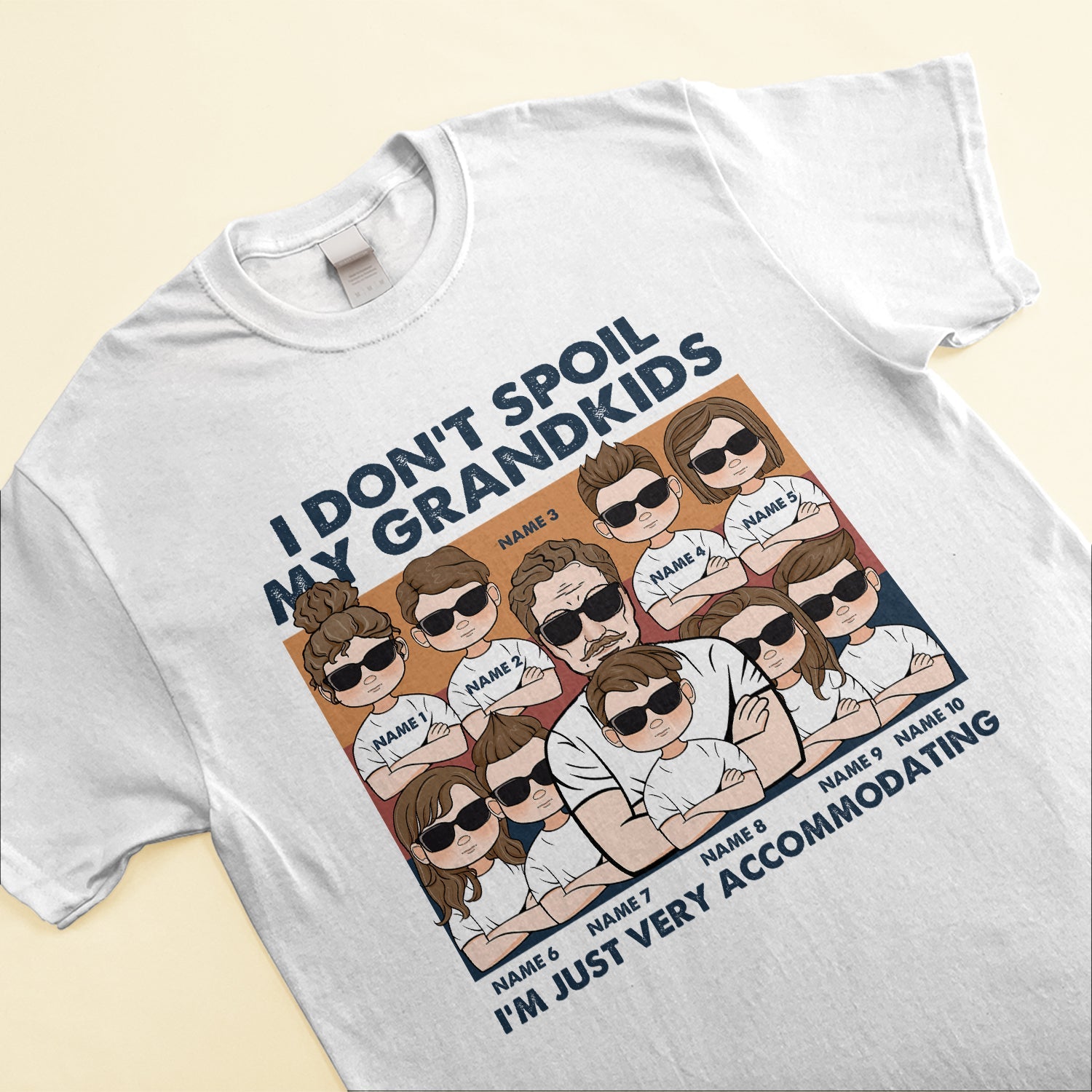 I Don't Spoil My GrandKids - Personalized Shirt -  Gift For Grandparents