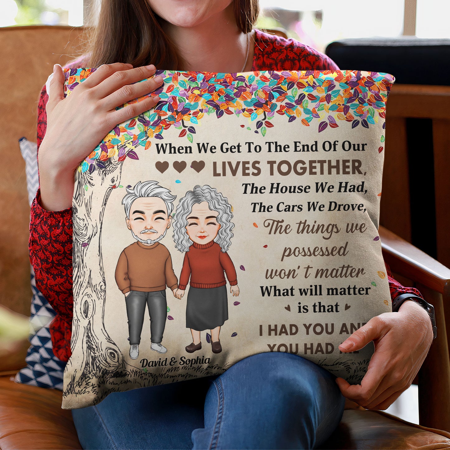 I Had You And You Had Me - Personalized Pillow (Insert Included)