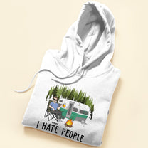 I Hate People Camping - Personalized Shirt