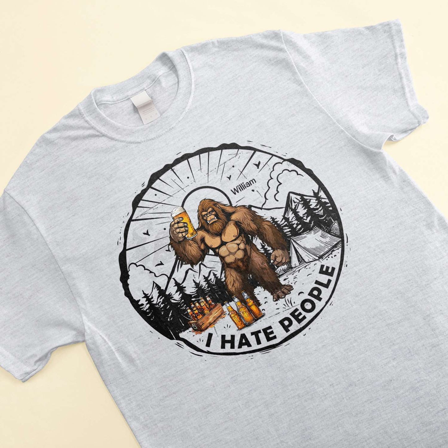 I Hate People - Personalized Shirt