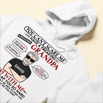 I Have A Freaking Awesome Grandpa - Personalized Shirt - Birthday, Back To School Gift For Grandkids, Grandchildren, GrandSon, Granddaughter