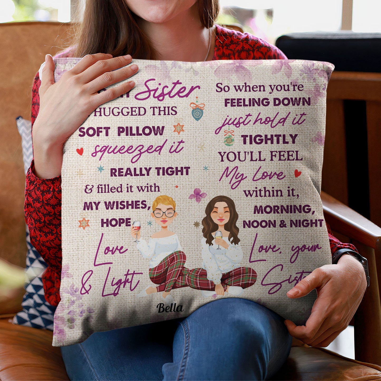 I Hugged This Soft Pillow - Personalized Pillow (Insert Included)