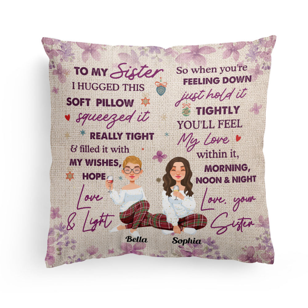 I Hugged This Soft Pillow - Personalized Pillow (Insert Included)