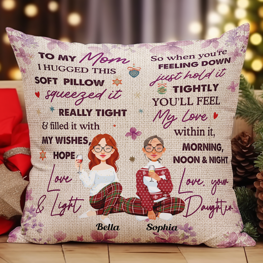 I Hugged This Soft Pillow - Personalized Pillow