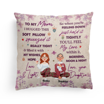 I Hugged This Soft Pillow - Personalized Pillow