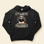 Weekend Forecast Cigar And A Chance Of Bourbon - Personalized Shirt - Father's Day Gift For Daddy, Father, Dad, Papa