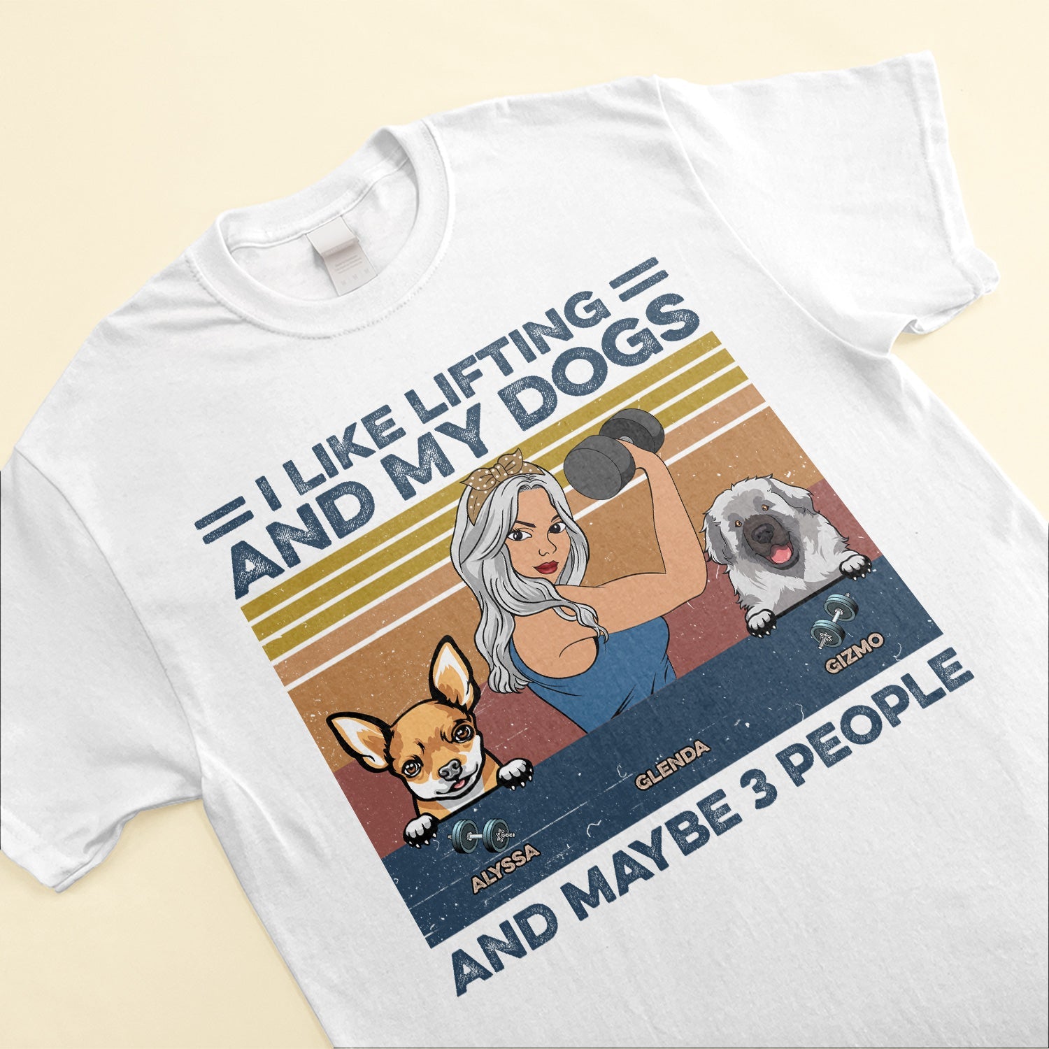 I Just Want To Workout - Personalized Shirt - Gift For Gymer - Lady Lifting