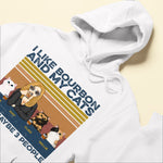 I-Like-Bourbon-Beer-Drinks-And-My-Cats-And-Maybe-3-People-Cat-Custom-Shirt-Gift-For-Cat-And-Drinks-Lover