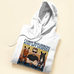 I Like Bourbon Beer Wine And My Horse - Personalized Shirt - Peeking Horse