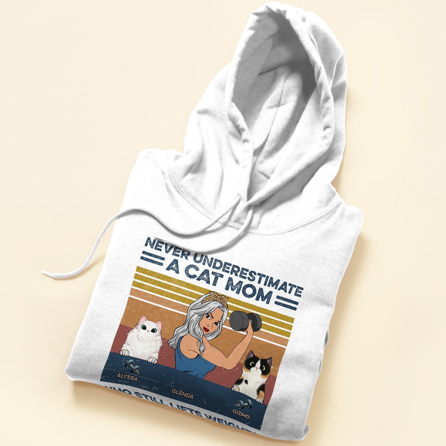 I Like Lifting And My Cats - Personalized Shirt - Birthday Gift For Cat Mom