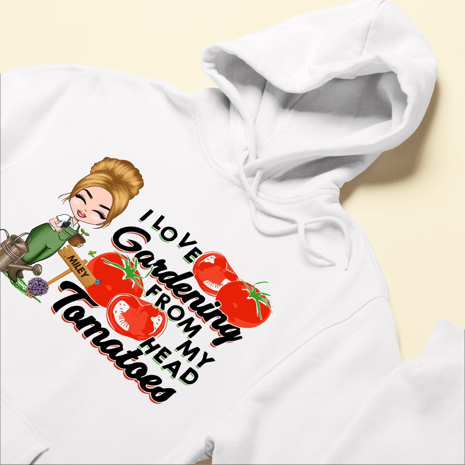 I Love Gardening - Personalized Shirt - Gift For Garden Lover