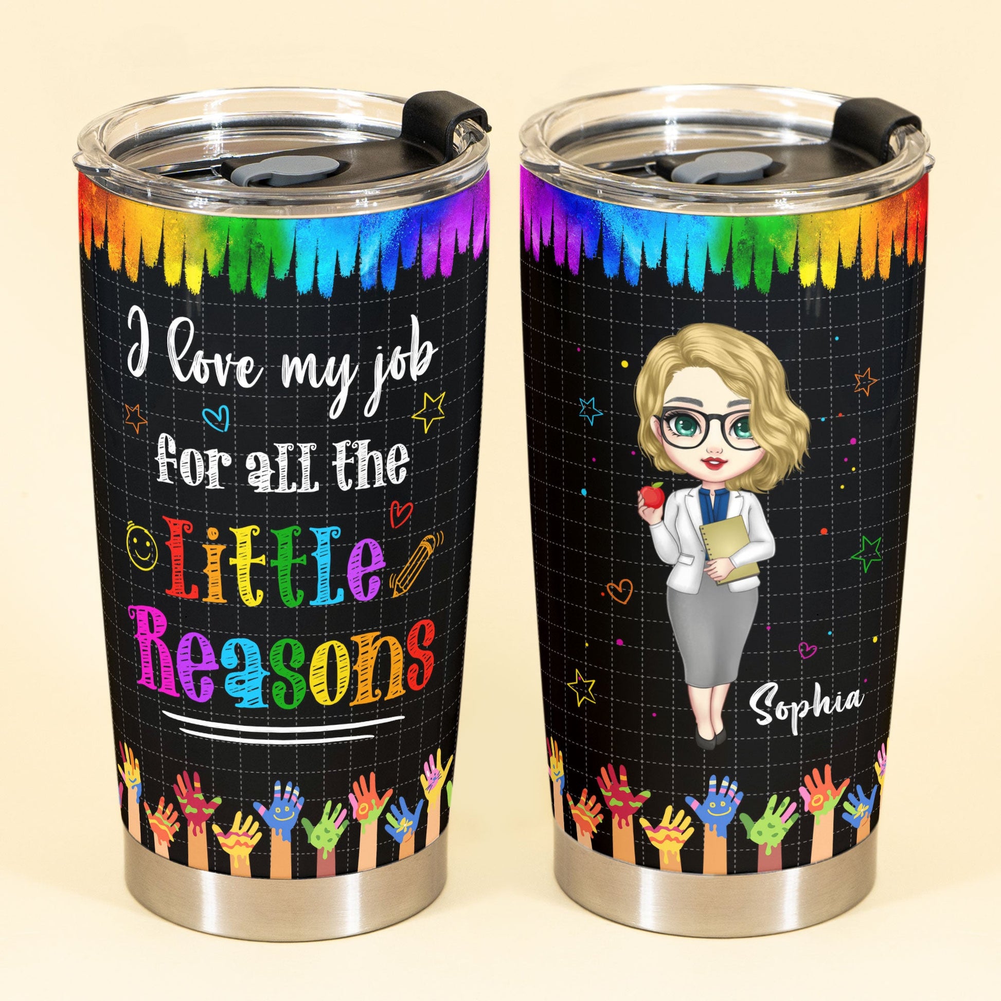 Teacher Life - Personalized Tumbler Cup - Birthday Gift For Teachers –  Macorner