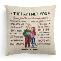 I Love You And Will Love You Until I Die - Personalized Pillow (Insert Included)