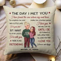 I Love You And Will Love You Until I Die - Personalized Pillow (Insert Included)