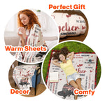 I Love You Christmas Gift For Wife - Personalized Blanket