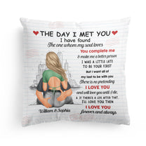 I Love You Forever And Always - Personalized Pillow - Anniversary Gifts For Her, Him