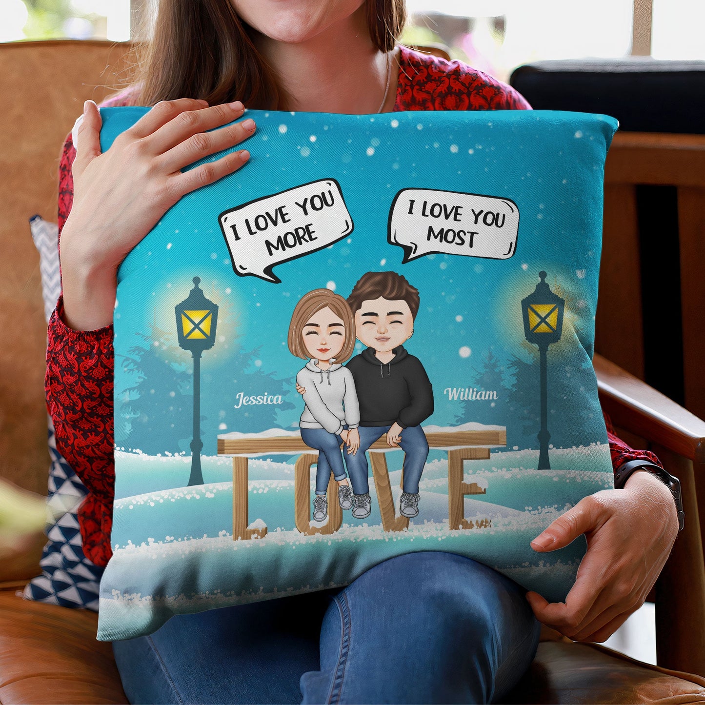 I Love You To The Mountains And Back - Personalized Pillow (Insert Inc –  Macorner