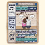 I Love You More - Personalized Blanket - Anniversary, Loving Gift For Lover, Couple, Husband, Wife, Boyfriend, Girlfriend