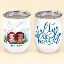 I Love You To The Ocean And Back - Personalized Wine Tumbler - Gift For Best Friend
