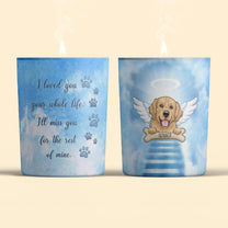 I Loved You Your Whole Life - Personalized Candle