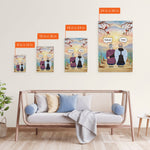 I Miss You - Personalized Poster/Wrapped Canvas - Memorial Gift For Mom, Dad, Daughters, Sons