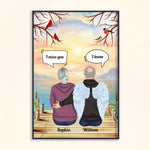 I Miss You - Personalized Poster/Wrapped Canvas - Memorial Gift For Mom, Dad, Daughters, Sons
