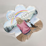 I Still Miss The Sound Of Your Paws - Personalized Custom Shaped Acrylic Plaque - Memorial, Sympathetic Gift For Pet Loss, Dog & Cat Lovers