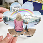 I Still Miss The Sound Of Your Paws - Personalized Custom Shaped Acrylic Plaque - Memorial, Sympathetic Gift For Pet Loss, Dog & Cat Lovers
