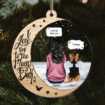 I Still Talk About You - New Version - Personalized Wood And Acrylic Ornament