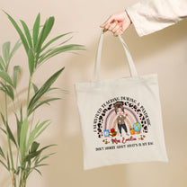 I Survived Teaching During A Pandemic - Personalized Tote Bag - Birthday Gift For Teacher
