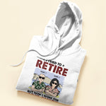 I Tried To Retire But Now I Work For My Wife - Personalized Shirt - Gift For Husband, Old Man