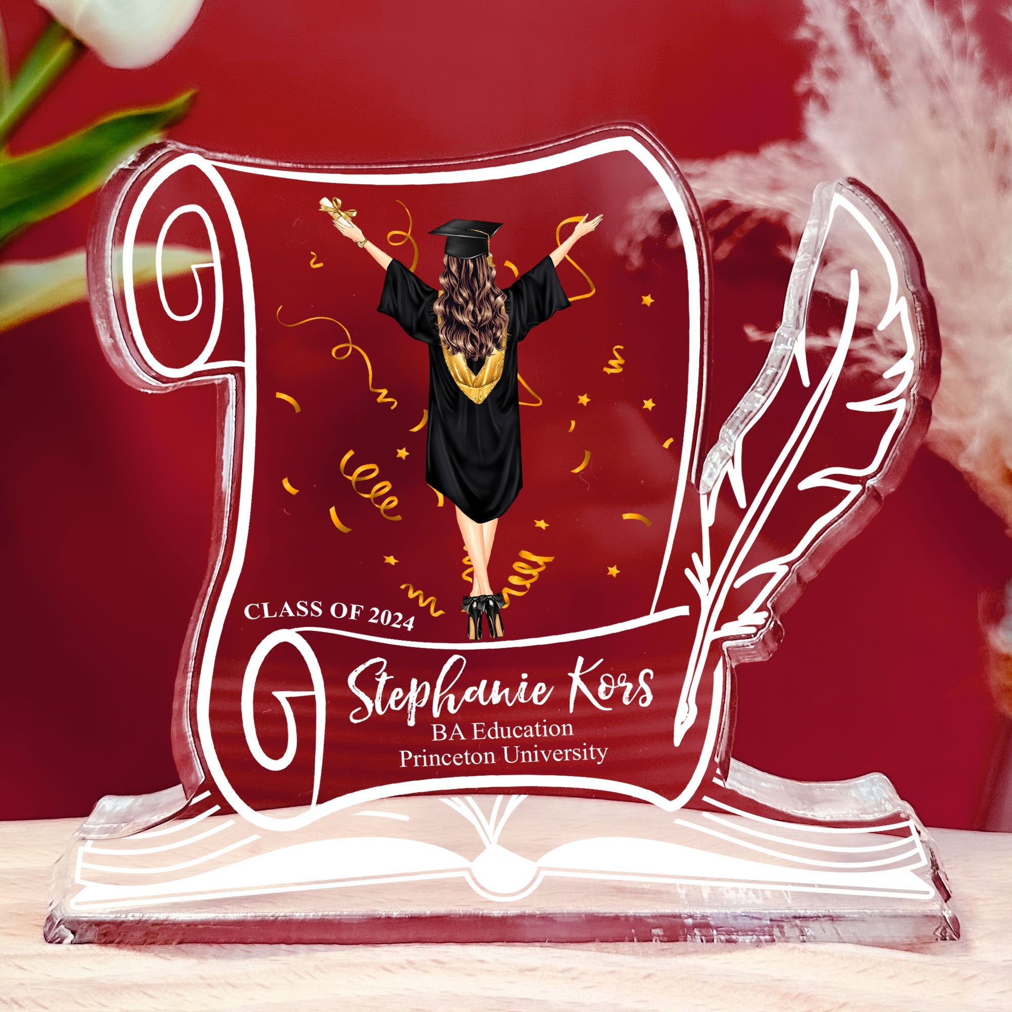 Graduation Celebration - Personalized Acrylic Plaque – Macorner