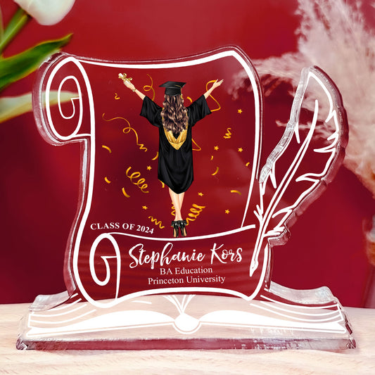 Graduation Celebration - Personalized Acrylic Plaque