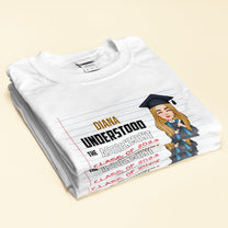 I Understood The Assignment - Personalized Shirt