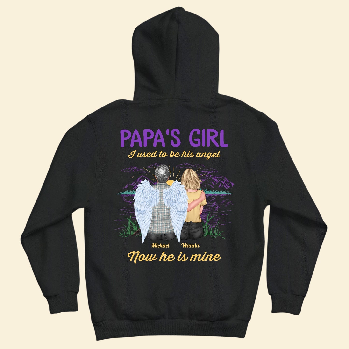 I Used To Be His Angel  - Personalized Shirt