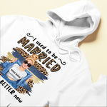 I Used To Be Married - Personalized Shirt - Gift For Divorce Woman - Chubby Girl Front