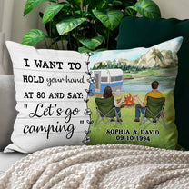 I Want To Hold Your Hand - Personalized Custom Shaped Pillow