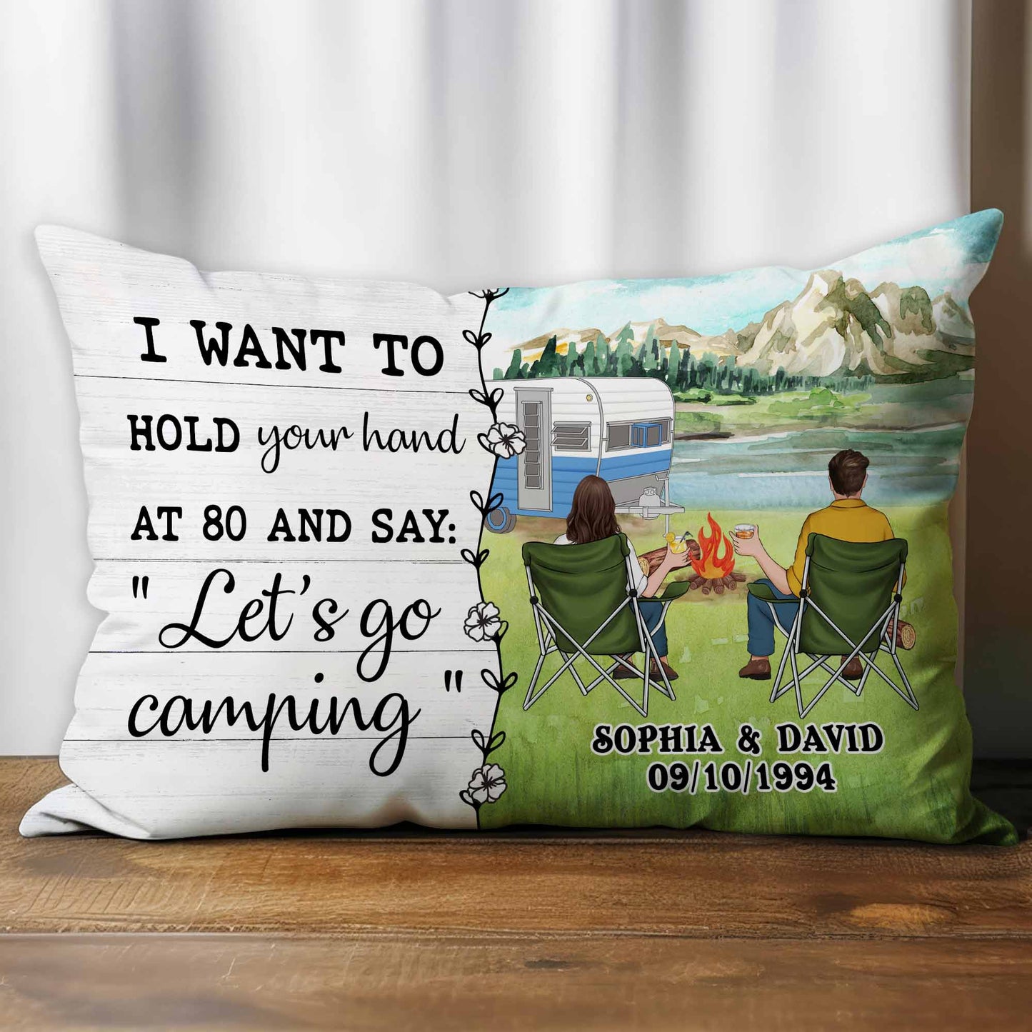 I Want To Hold Your Hand - Personalized Custom Shaped Pillow