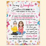 I Will Always Be There To Love You - Personalized Blanket