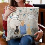 I Will Always Miss You - Personalized Pillow - Memorial, Loving Gift For Dog Loss Owners, Dog Lovers, Dog Mom & Dog Dad