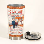 I Wish I Could Turn Back The Clock - Personalized Tumbler Cup - Birthday Gifts For Her, Wife