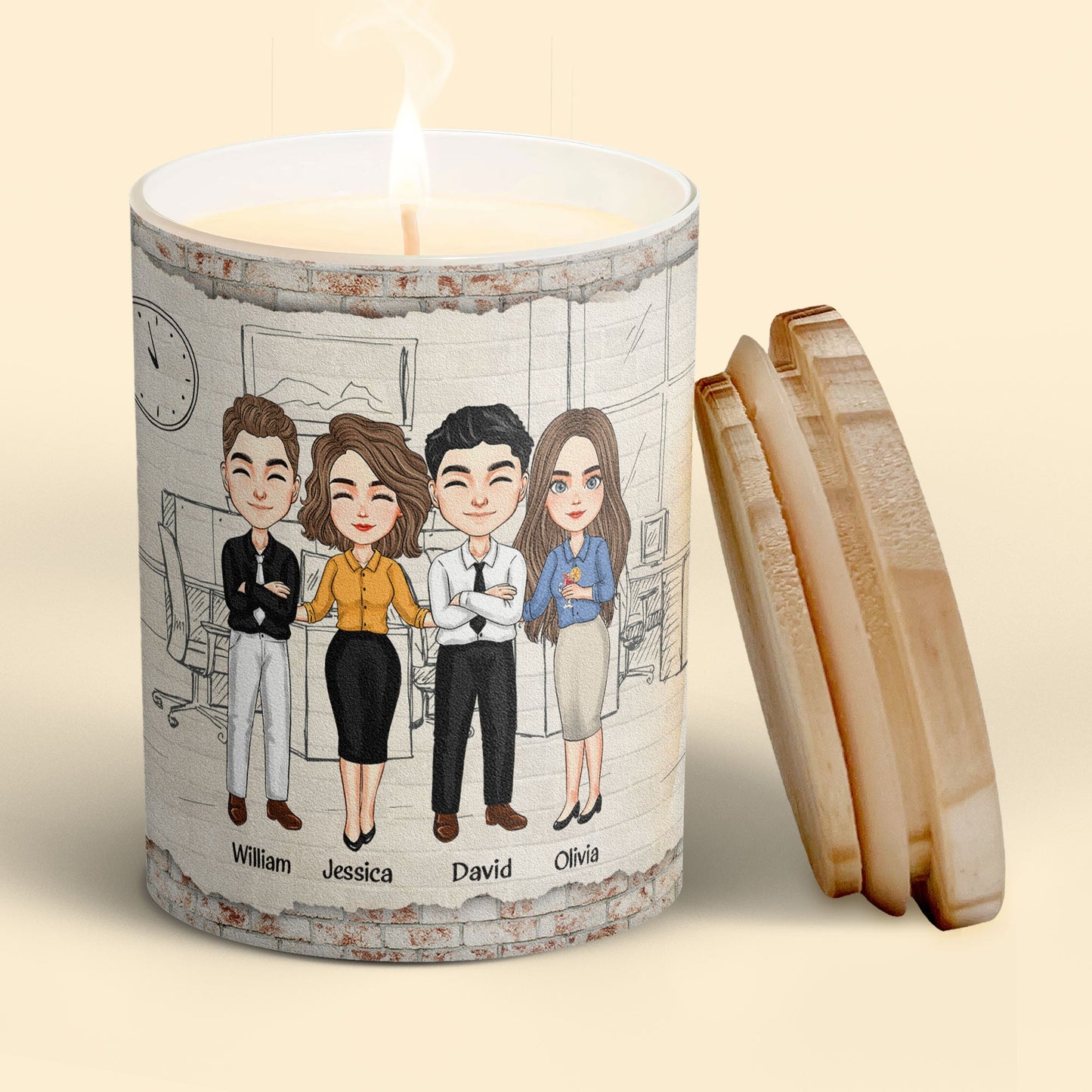 I Would Burn This Place Down  - Personalized Candle