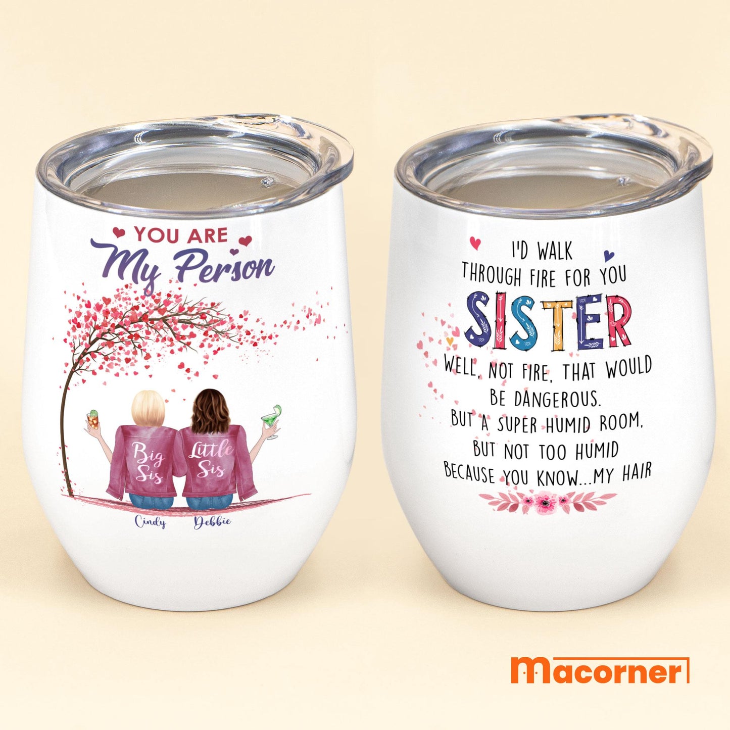 I-d-Walk-Through-Fire-For-You-Sister-Personalized-Wine-Tumbler-Gift-For-Sisters