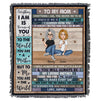 I&#39;ll Always Be Your Little Baby - Personalized Woven Blanket - Mother&#39;s Day, Loving, Birthday Gift For Mom, Mother, Mama